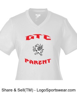 Ladies Zone Performance T-Shirt for Parents Design Zoom