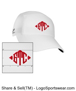 White GTC Headsweats Race hat Design Zoom